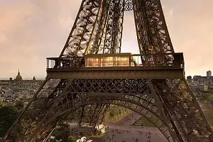 Eiffel Tower Lunch At Madame Brasserie